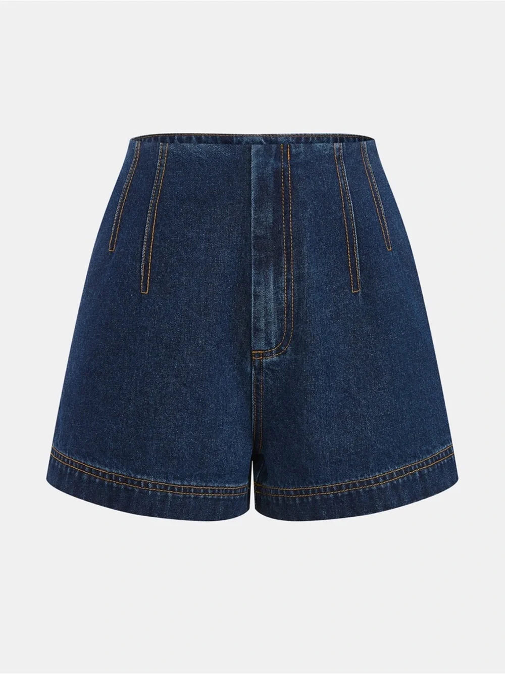 Dark Wash Denim 2 Piece Set with Button Front - Picture 4 of 6